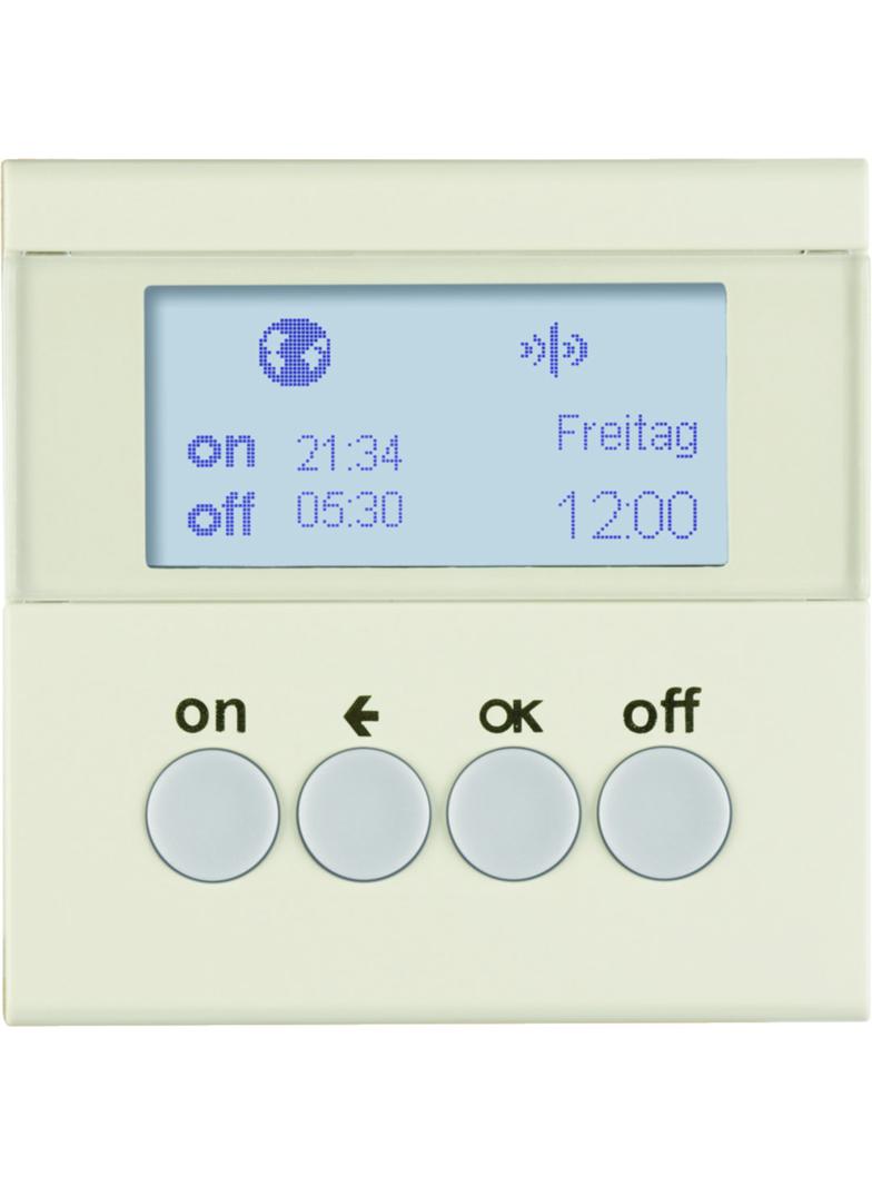 BERKER B.Kwadrat/S.1 KNX RF quicklink Łącznik czasowy do sterowników załączających i mechanizmów zasilających Berker.Net krem 85745282 HAGER