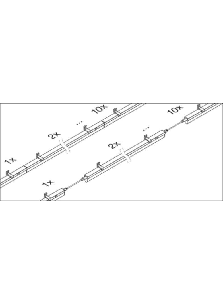 Oprawa liniowa LINEAR COMPACT SWITCH 300 4W 4000K