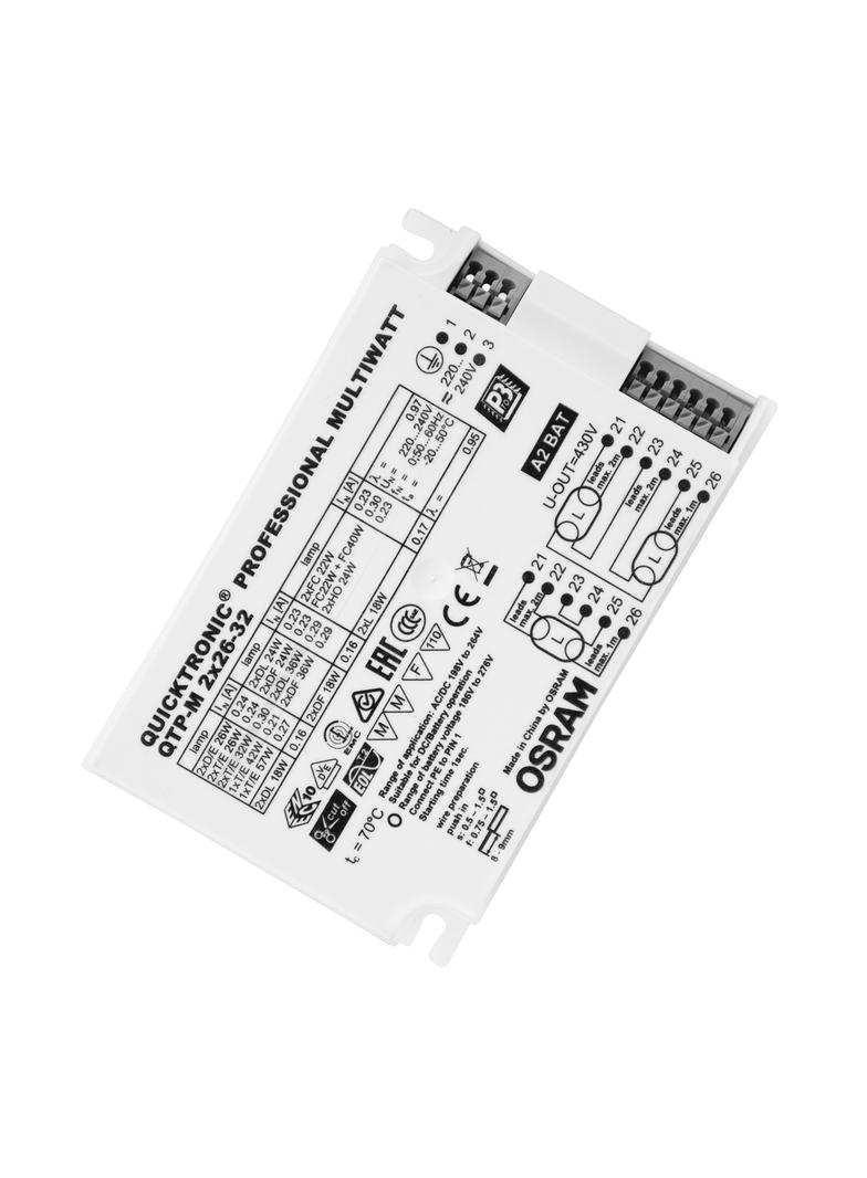 Statecznik elektroniczny Quicktronic PRO Multiwatt 2x26-32 230-240