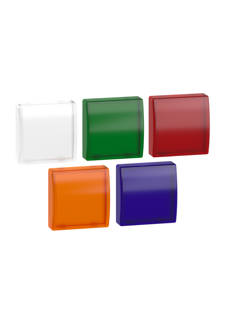 Harmony XB5 Lampka sygnalizacyjna O22 5 kolorów LED kwadratowa plastikowa