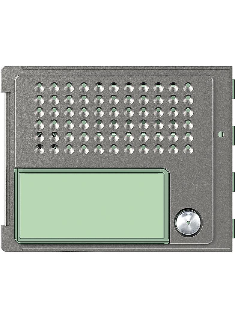Sfera: Plakietka Modułu Fonicznego Podstawowego - 1 Przycisk - Solid 351015 LEGRAND