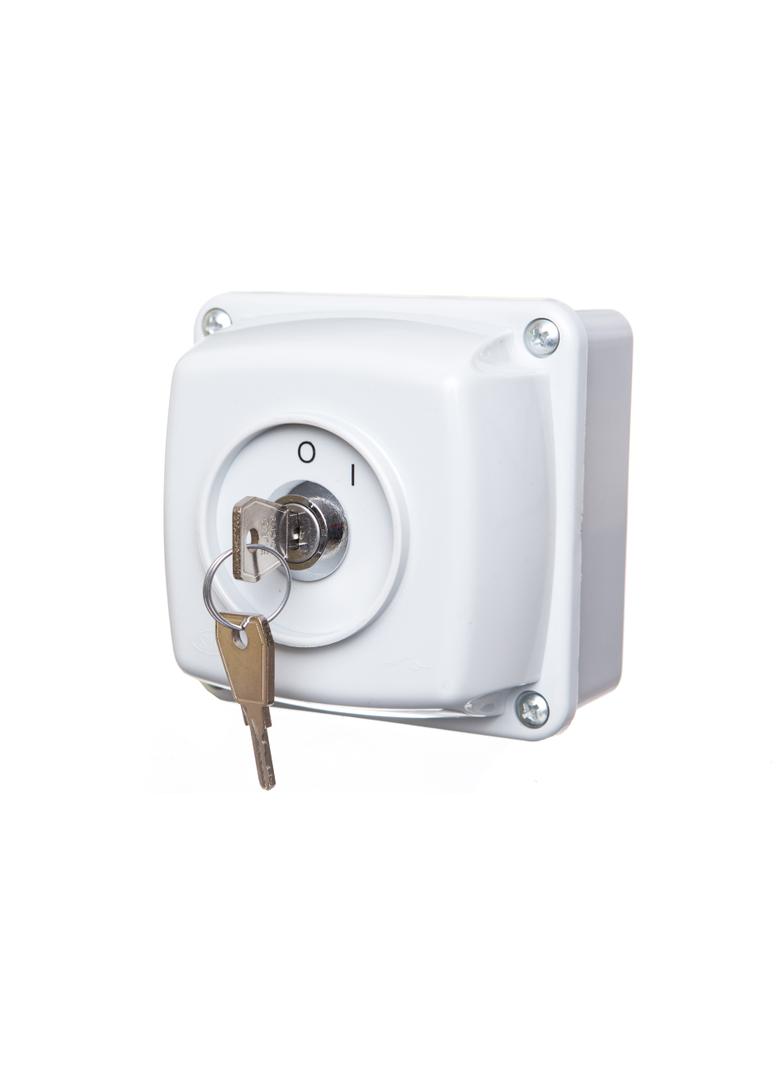 Łuk E25-13z/z Włącz-wyłącz z zamkiem 0-I IP-44