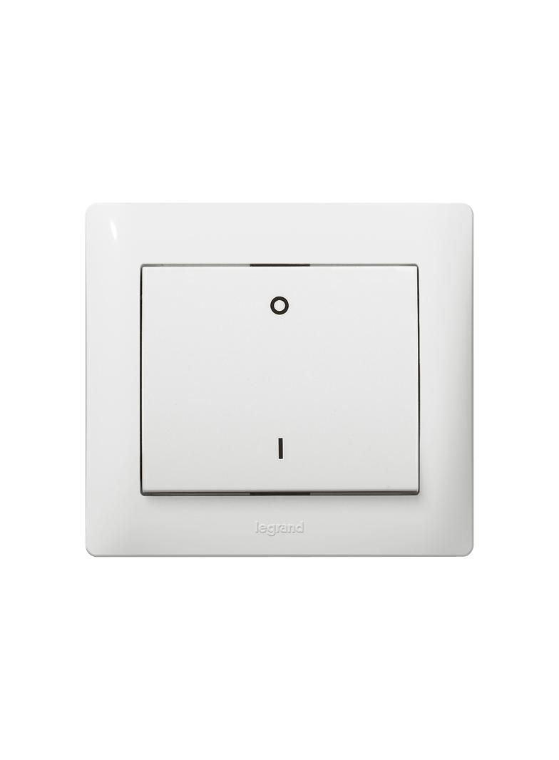 SISTENA LIFE KLAWISZ ARCTIC Z OZNACZENIEM 0-I DO ŁĄCZNIKA 2P, Legrand