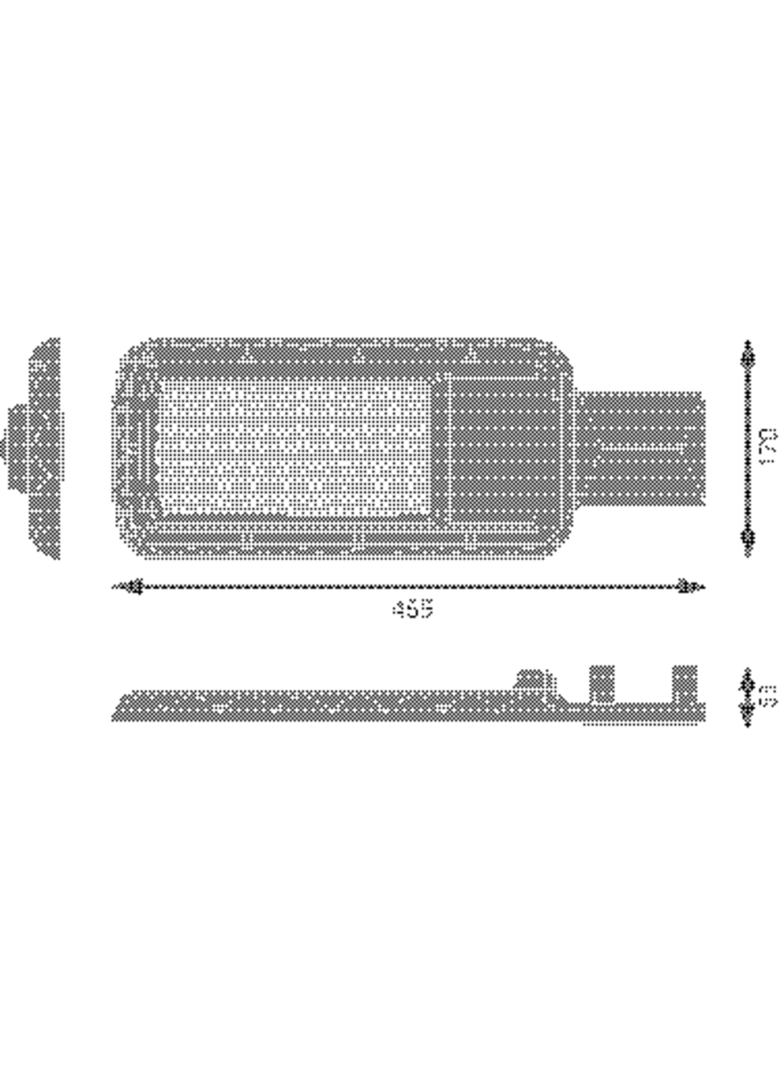Oprawa uliczna URBAN LITE L 100W 865 IP65 GY
