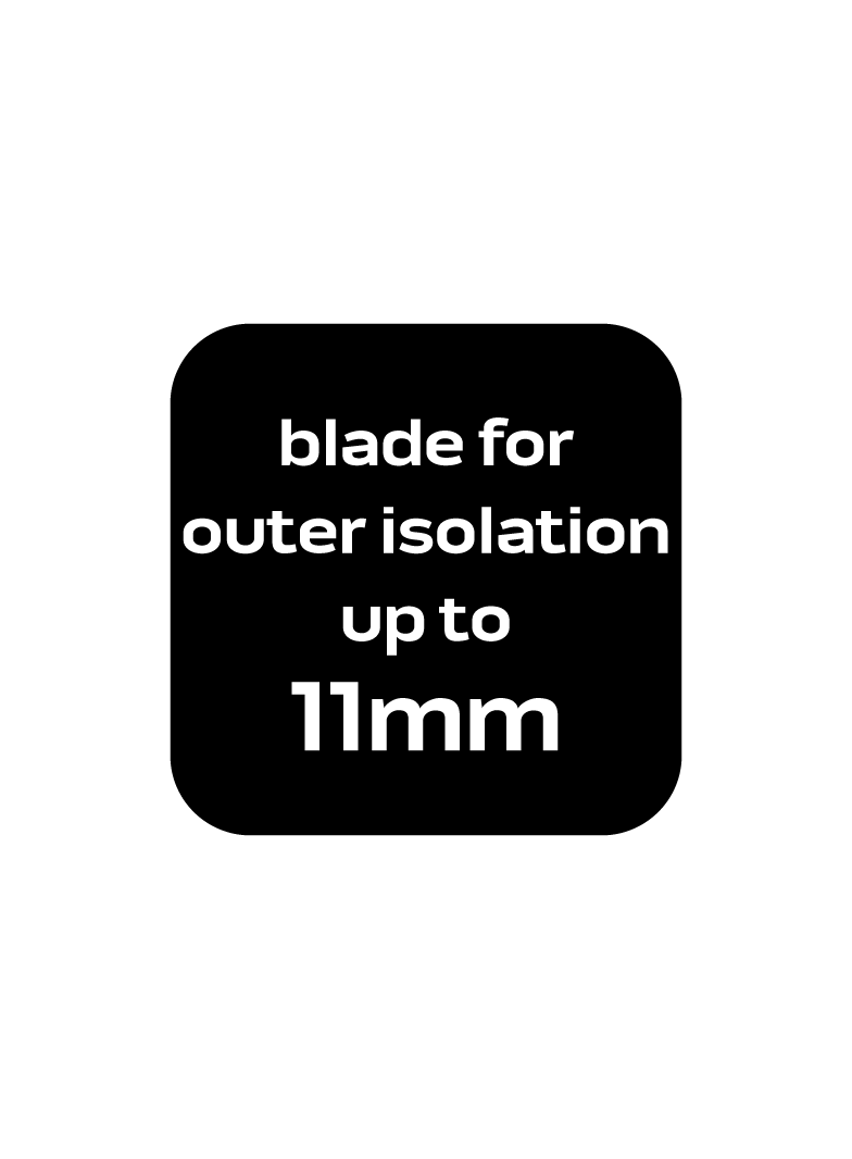 Obcinak do kabli miedzianych i aluminiowych 180 mm