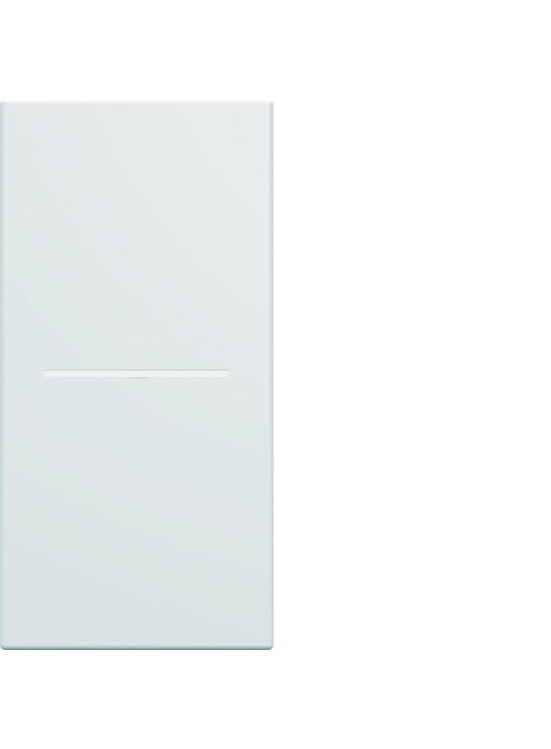 gallery Klawisz do łącznika z podświetleniem 1M biały