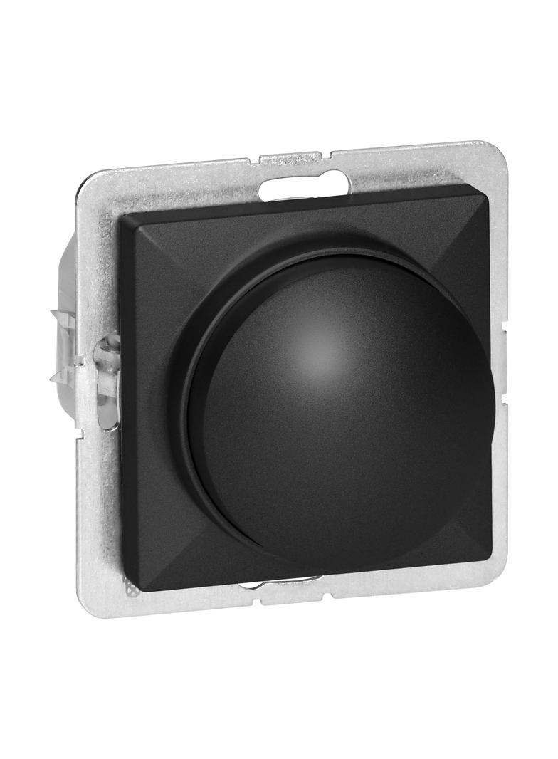 Ściemniacz obrotowy LED Pearl, 230V, 50Hz, Pmin:3W, Pmax:35W, SO-1P/LED, czarny