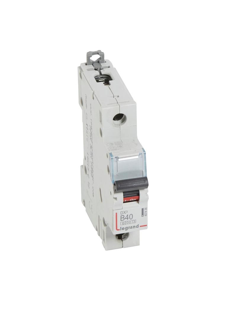 Wyłącznik Nadprądowy S 301 1P B40A 6kA DX3 407436 LEGRAND