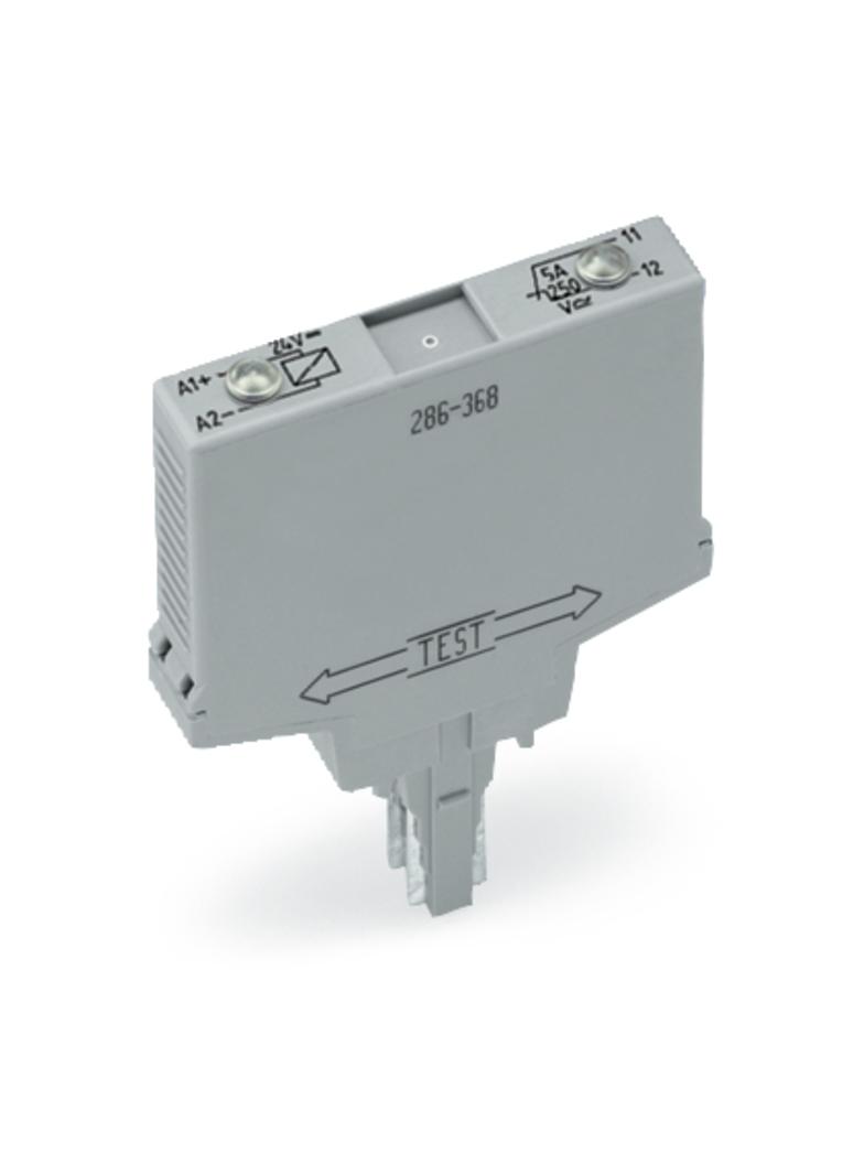 moduł przekaźnikowy 10mm 24V DC 1r WAGO