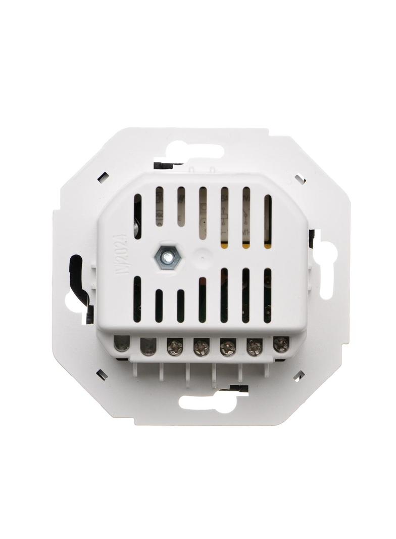 Simon 54 Regulator temperatury z czujnikiem wewnętrznym 16(2) A 230V. Montaż na wkręty czarny