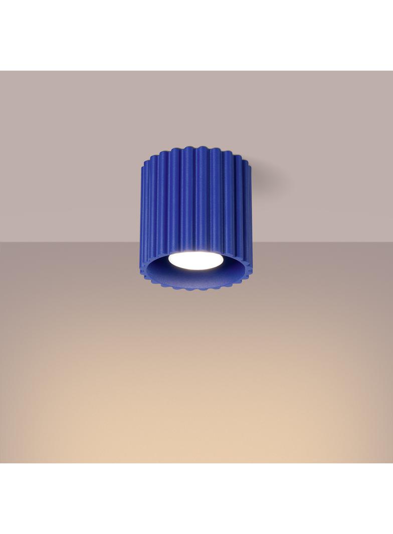 SOLLUX Plafon AURA 1 ultramaryna GU10 ; SL.1809