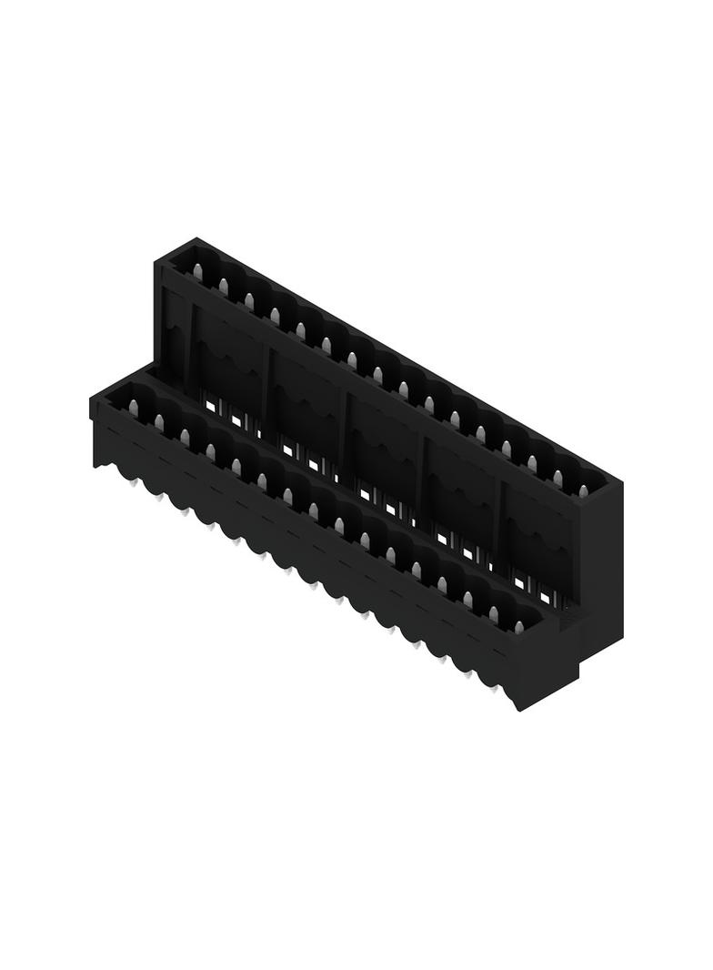 SLDV-THR 5.00/32/180GLF 3.2SN BK BX Wtyki PCB (złącza płyty), 5.00 mm, Liczba biegunów: 32, kąt odejścia: 180° /10szt./ 1911650000 WEIDMÜLLER