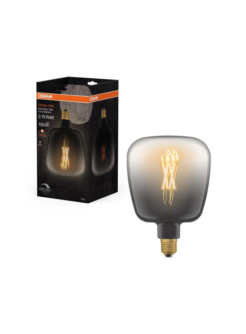 Lampa LED Vintage 1906 LED GLOBE Filament szkło przezroczyste 15 dim 4,5W/816 E27