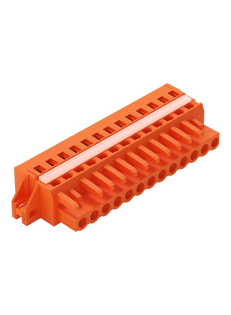 Gniazdo MCS-MIDI Classic 13-biegunowe pomarańczowe raster 5,08mm /25szt./ 231-313/027-000 WAGO
