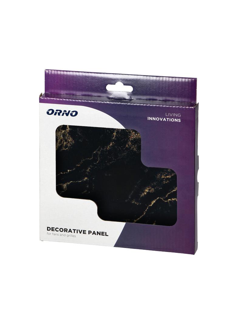 Panel szklany, Uniwersalny, kolor czarno/złoty połysk