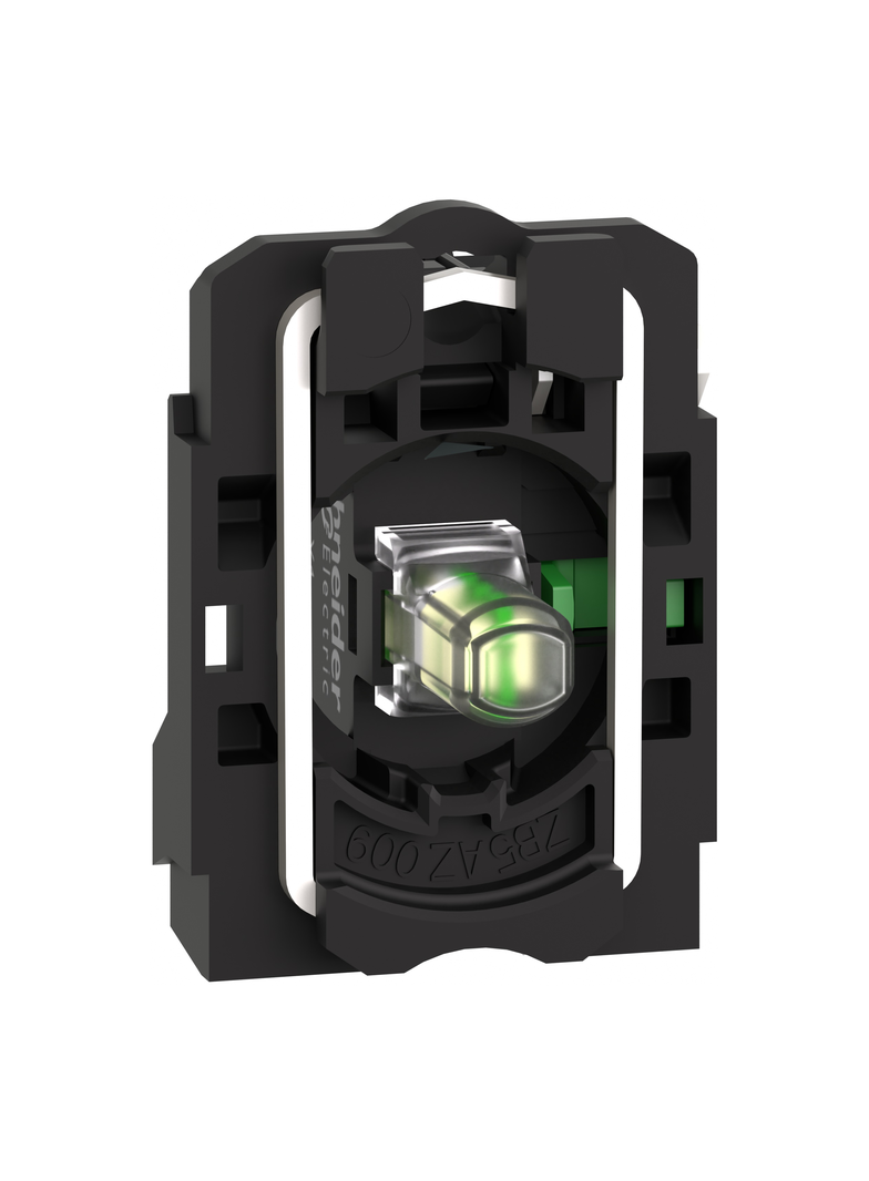 Harmony XB5 Korpus przycisku biały LED 24V 1Z+1R ZB5AW0B11 Schneider