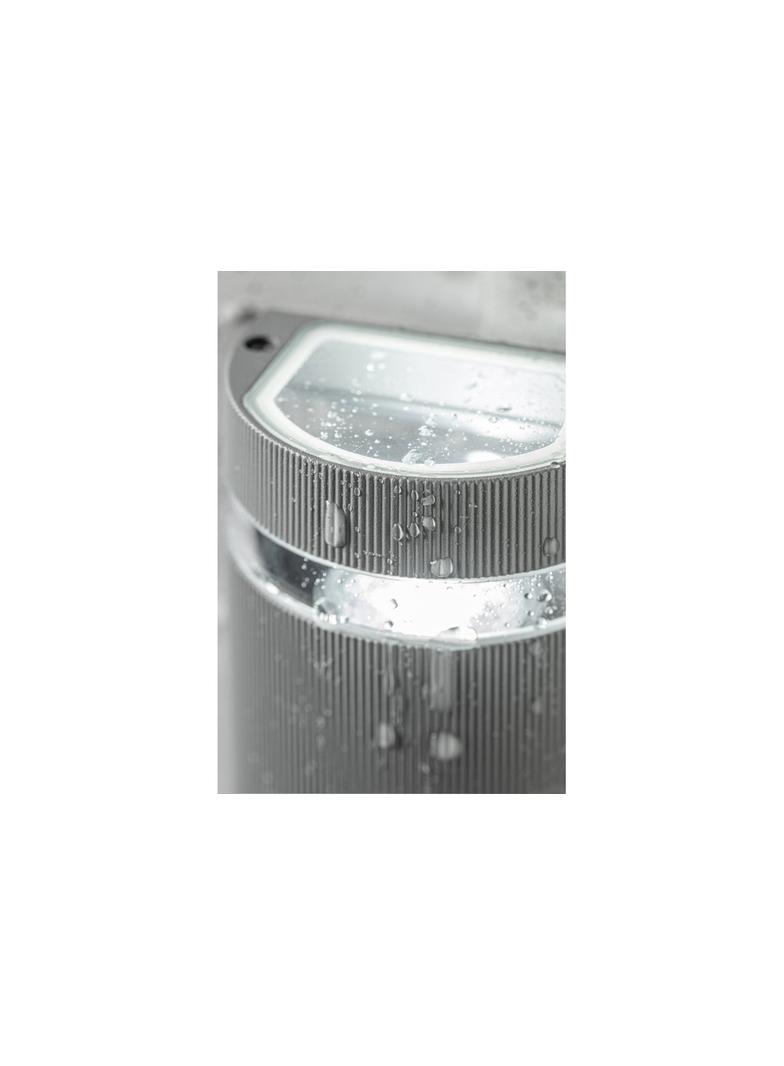 OPRAWA ŚCIENNA DWUKIERUNKOWA SILVA, GU10, MAX. 50W, IP54, AC220-240V, 50/60HZ, SZARA