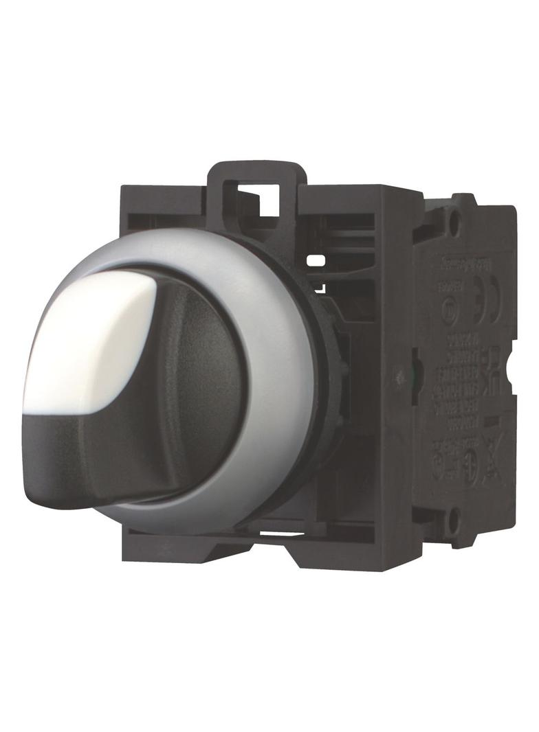 M22-WRK/K10 Przełącznik 2 położeniowy pokrętło 22mm czarny 1Z bez samopowrotu 216518 EATON