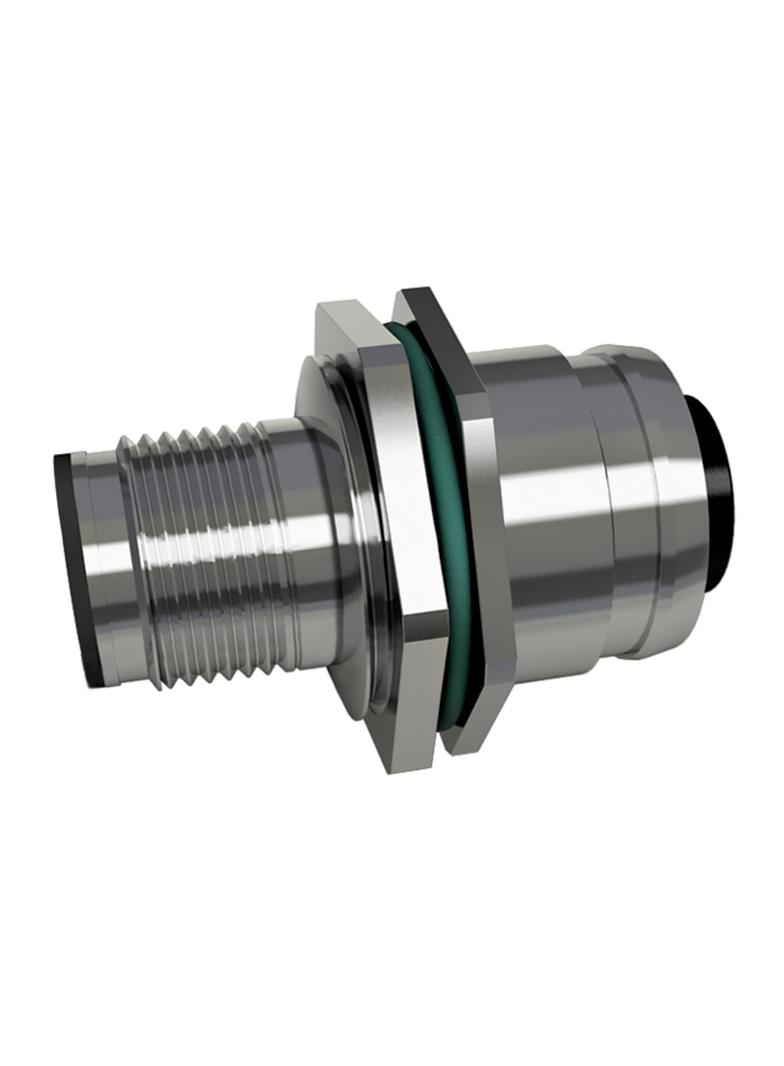 M12 przejście przez ścianę kodowanie A