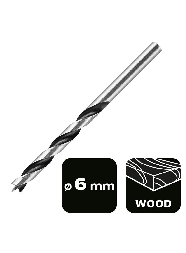 Wiertło do drewna spiralne 6x90mm GRAPHITE 57H273 GTX 57-273 GTX Poland