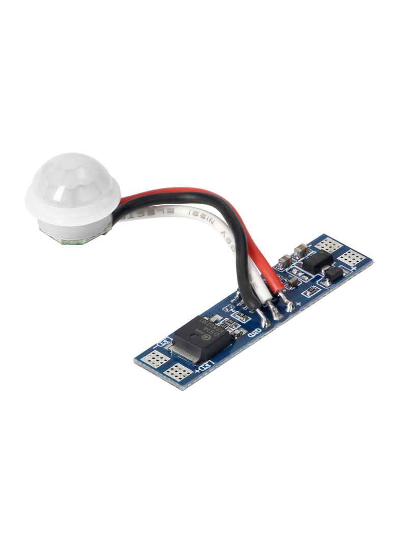 Włącznik z czujnikiem PIR do taśm LED, 5-24V, 8A