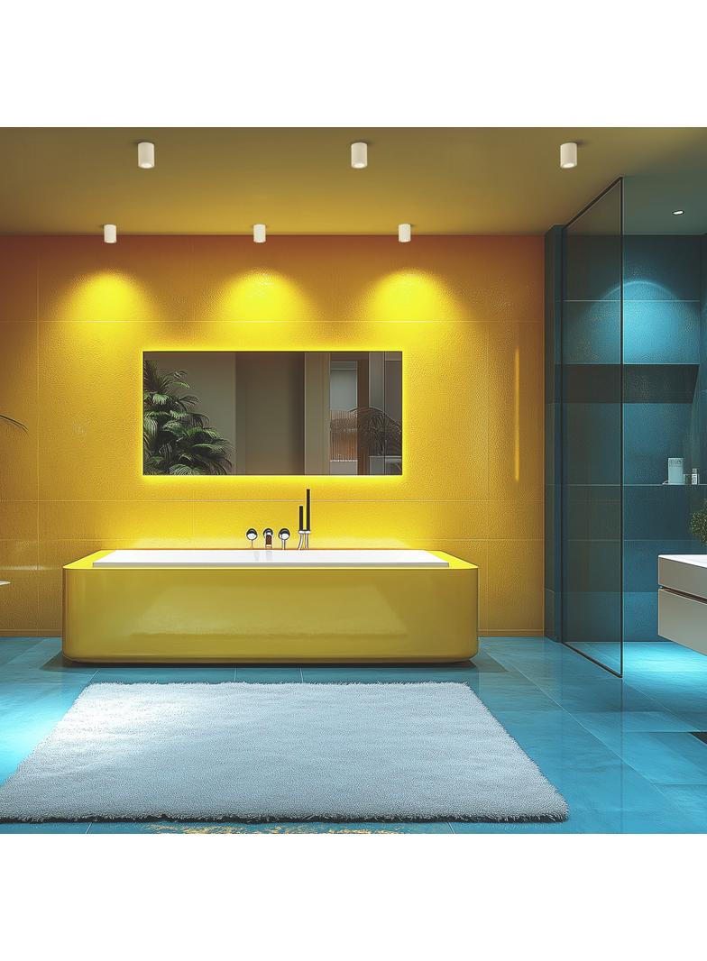 CHLOE GU10 NATYNKOWA GU10 250V IP44 70X90MM BIAŁY OKRAGŁA NIERUCHOMA