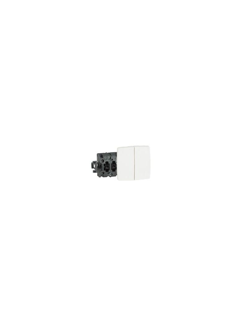 OTEO PRZYCISK JEDNOBIEGUNOWY PODWÓJNY 6A-250V~, Legrand