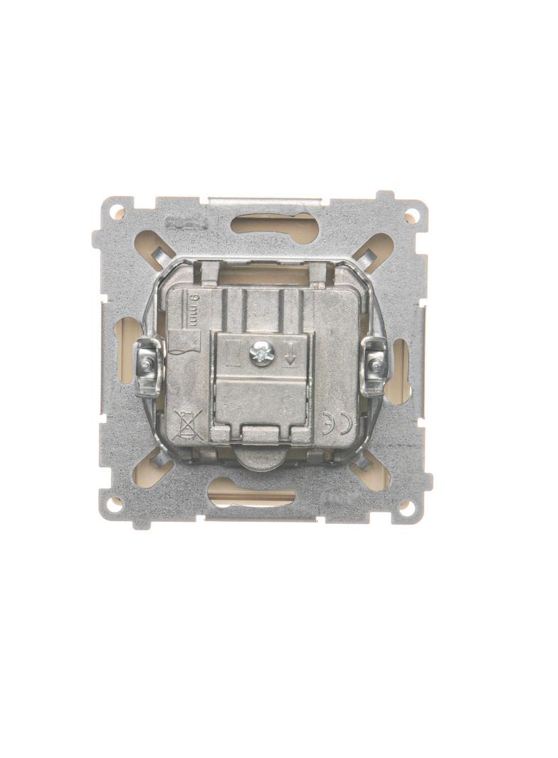 SIMON BASIC WMUA-01100z-9011 Gniazdo antenowe R-TV zakończeniowe do gniazd przelotowych (moduł), 1x