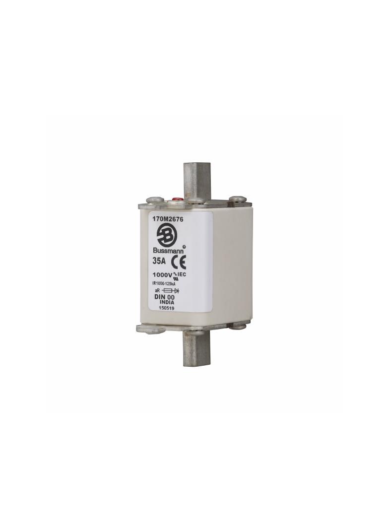 35A 1000V aR DIN 00 TYPE T FUSE Wkładka szybka 35A AC 1000V DIN 00 aR DIN IEC nieizolowane 170M2676