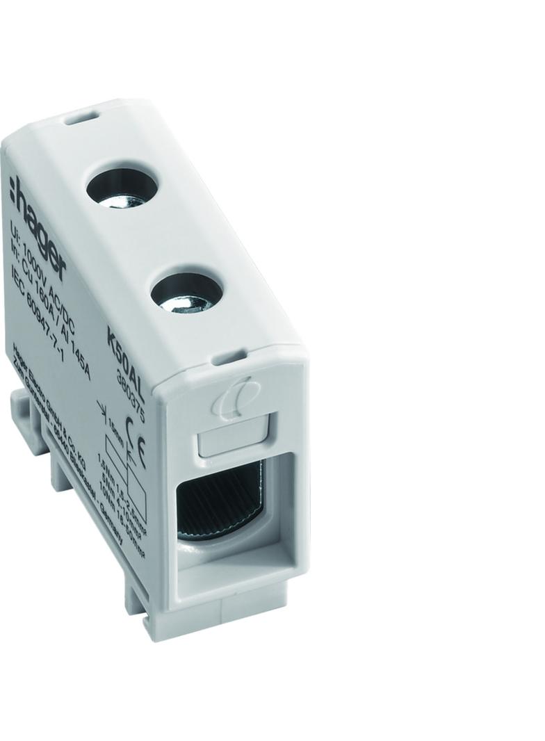 Zacisk uniwersalny Al/Cu fazowy 50mm2 K50AL HAGER