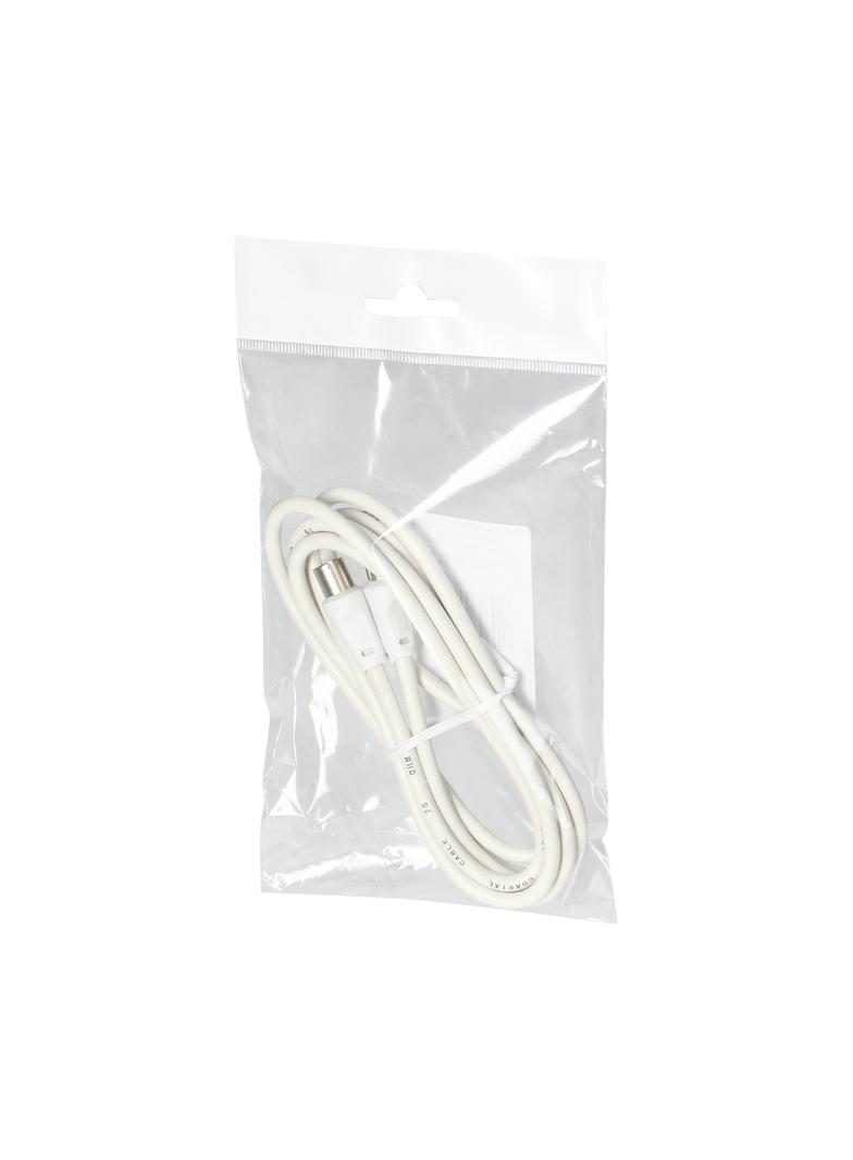 Kabel TV - VIDEO biały 1,8m