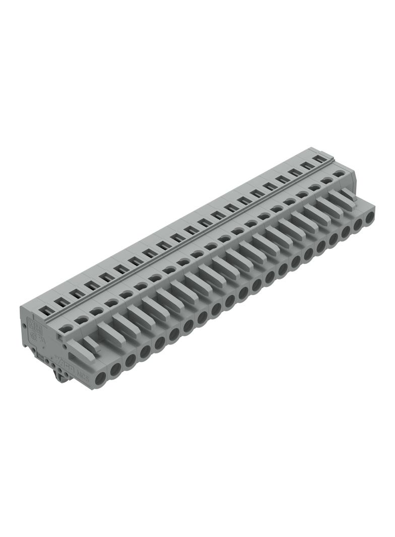 Gniazdo MCS‑MIDI Classic 21‑biegunowe szare raster 5mm 231‑121/008‑000 /10szt./ WAGO