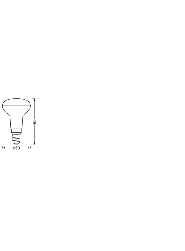Żarówka LED E14 R50 3,3W = 40W 210lm RGB CCT 45° SMART+ WIFI Ściemnialna 4058075609556 LEDVANCE
