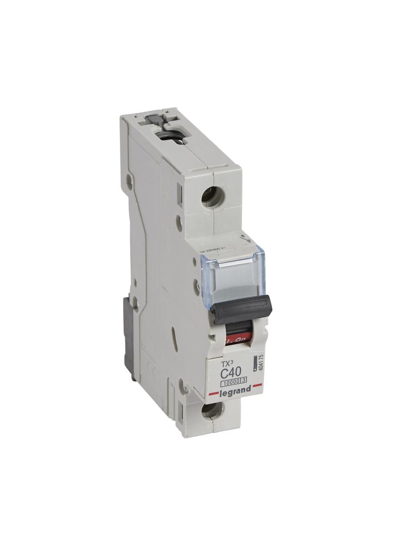 WYŁĄCZNIK NADPRĄDOWY S 311 1P C 40A 10000A SERII TX3, Legrand