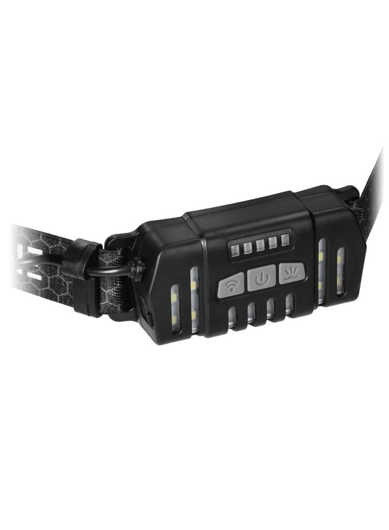 Latarka czołowa LED COB + CREE z akumulatorem 1200 mAh LT-9 ORNO