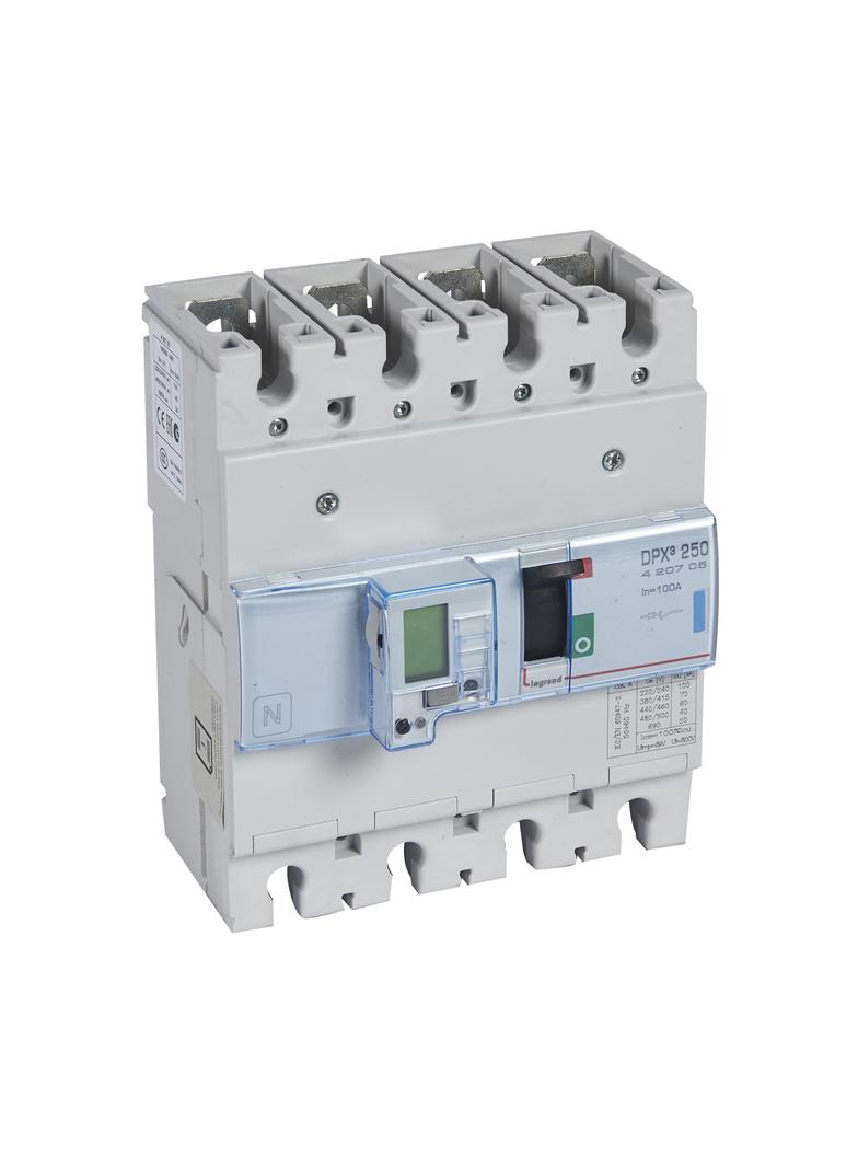 Wyłącznik DPX3 250 El Sg 4P 100A 70Ka 420705 LEGRAND