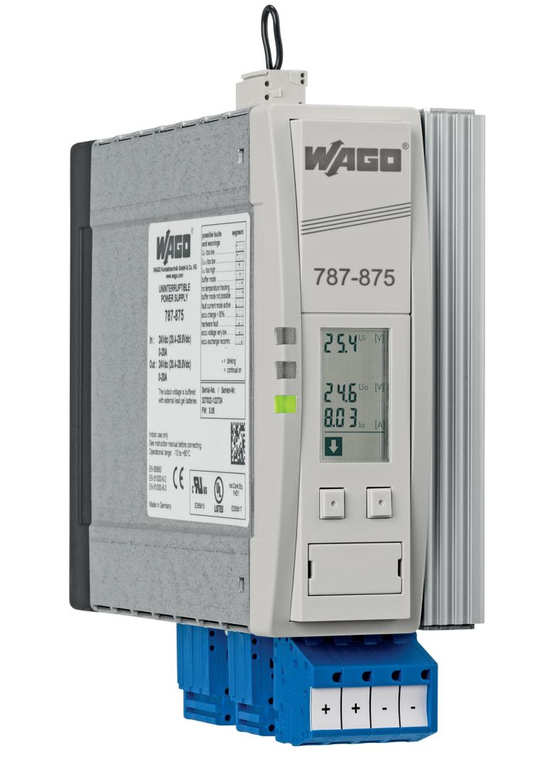 EPSITRON jedn. sterująco-ładująca 24V 20A WAGO