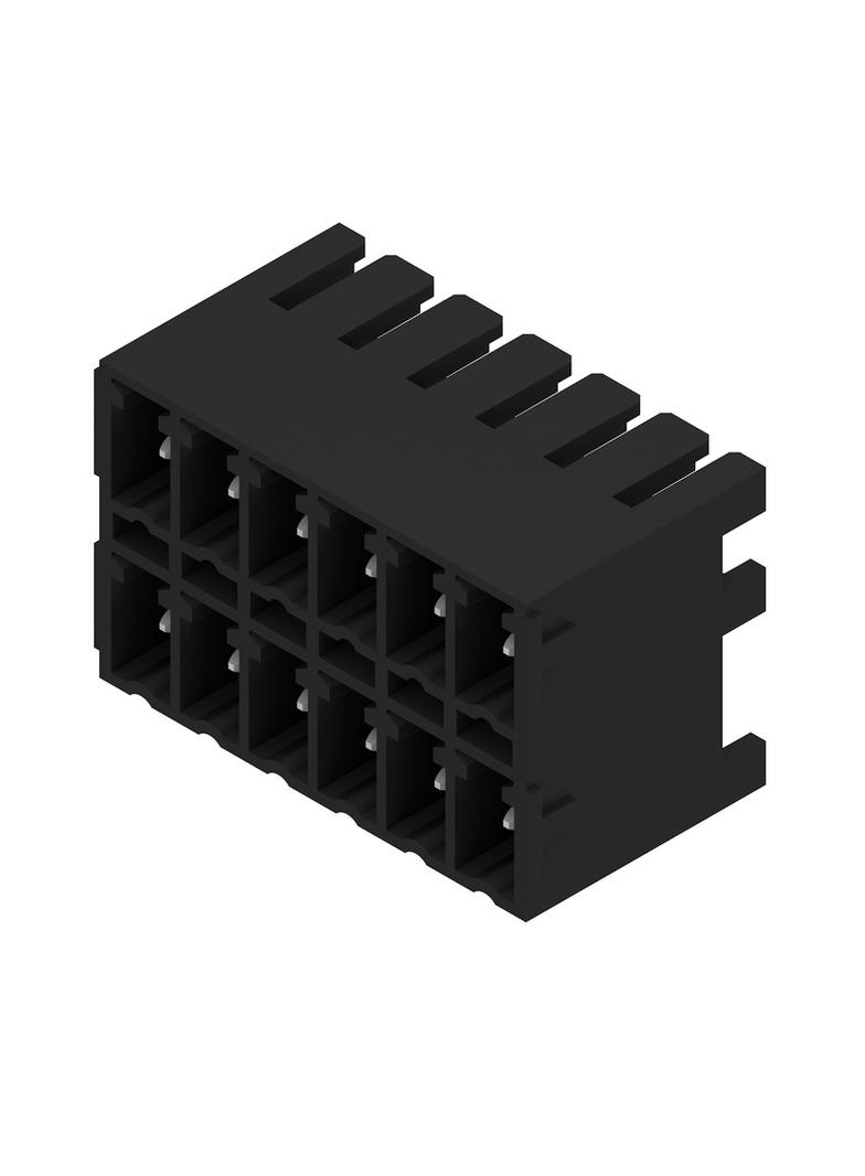 SCDN-THR 3.81/12/90G 1.5SN BK BX Wtyki PCB (złącza płyty), 3.81 mm, Liczba biegunów: 12, kąt odejścia: 90° /50szt./ 1039310000 WEIDMÜLLER