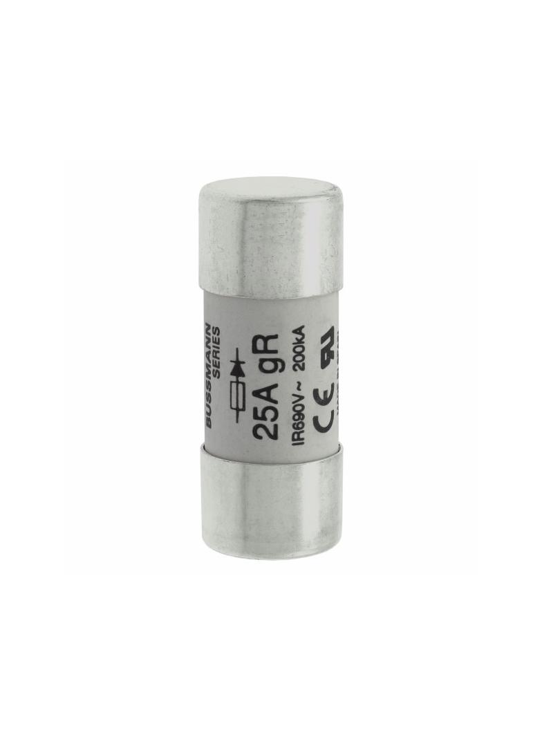25A 690V AC gR 22X58mm FUSE W/O STRIKER Wkładka szybka 25A AC 690V 22x58 gR IEC UL FWP-25G22F EATON