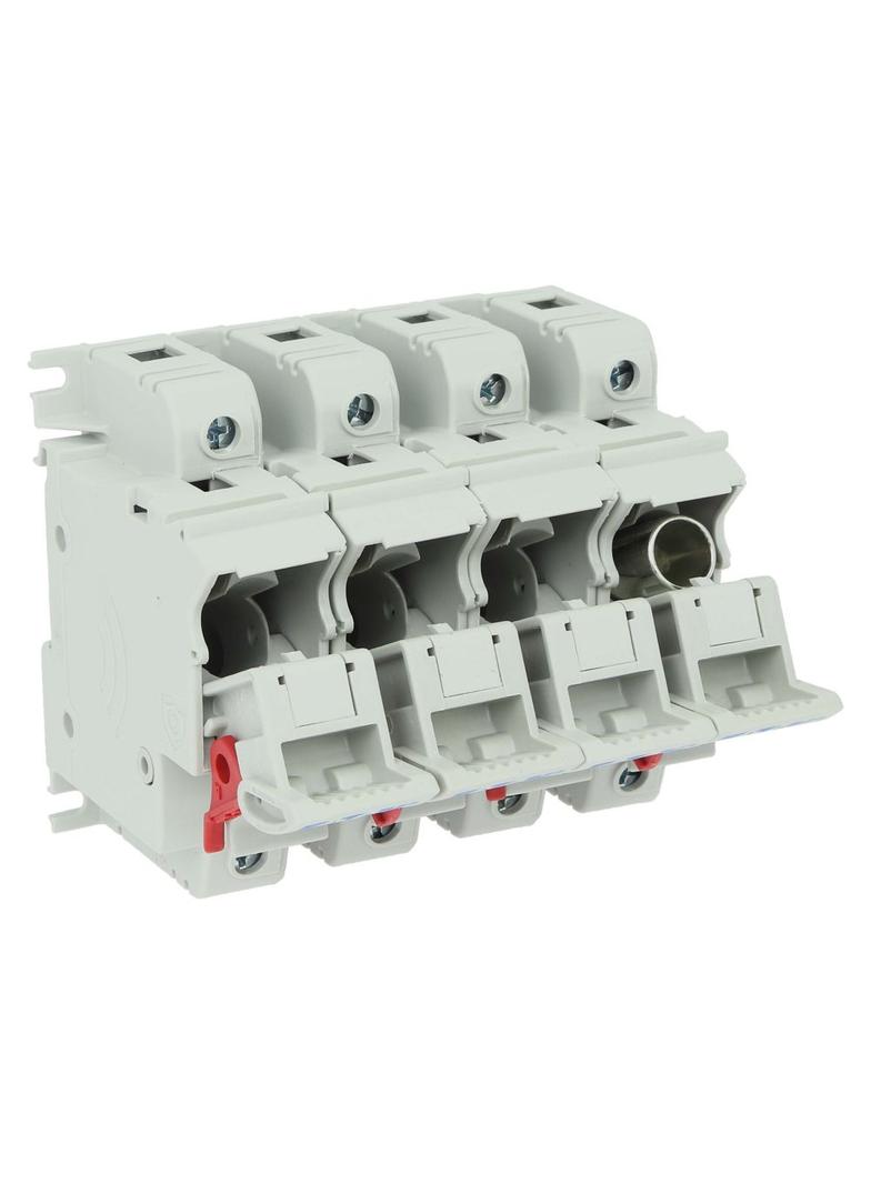 3 Pole 14x51 MFH and Neutral Podstawa wkładki cylindrycznej 14x51 3p+1N 50A 690VAC CH143DNU EATON