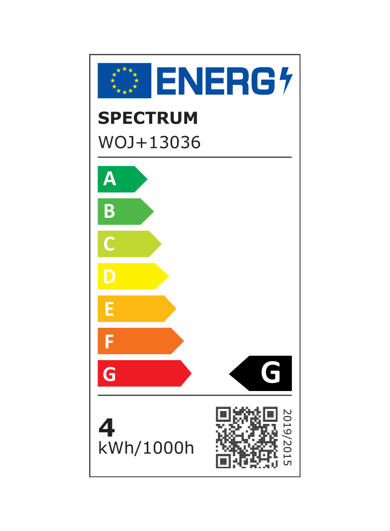 LED ŚWIECOWA E-27 230V 4W WW SPECTRUM