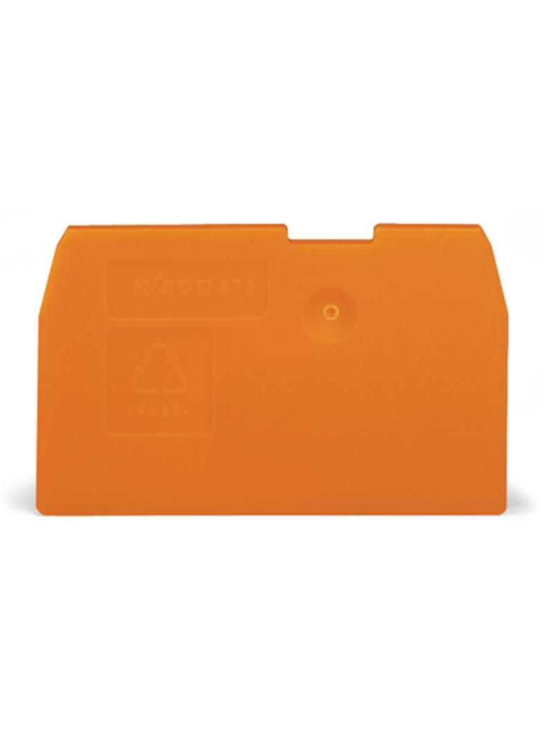 ścianka końcowa szara