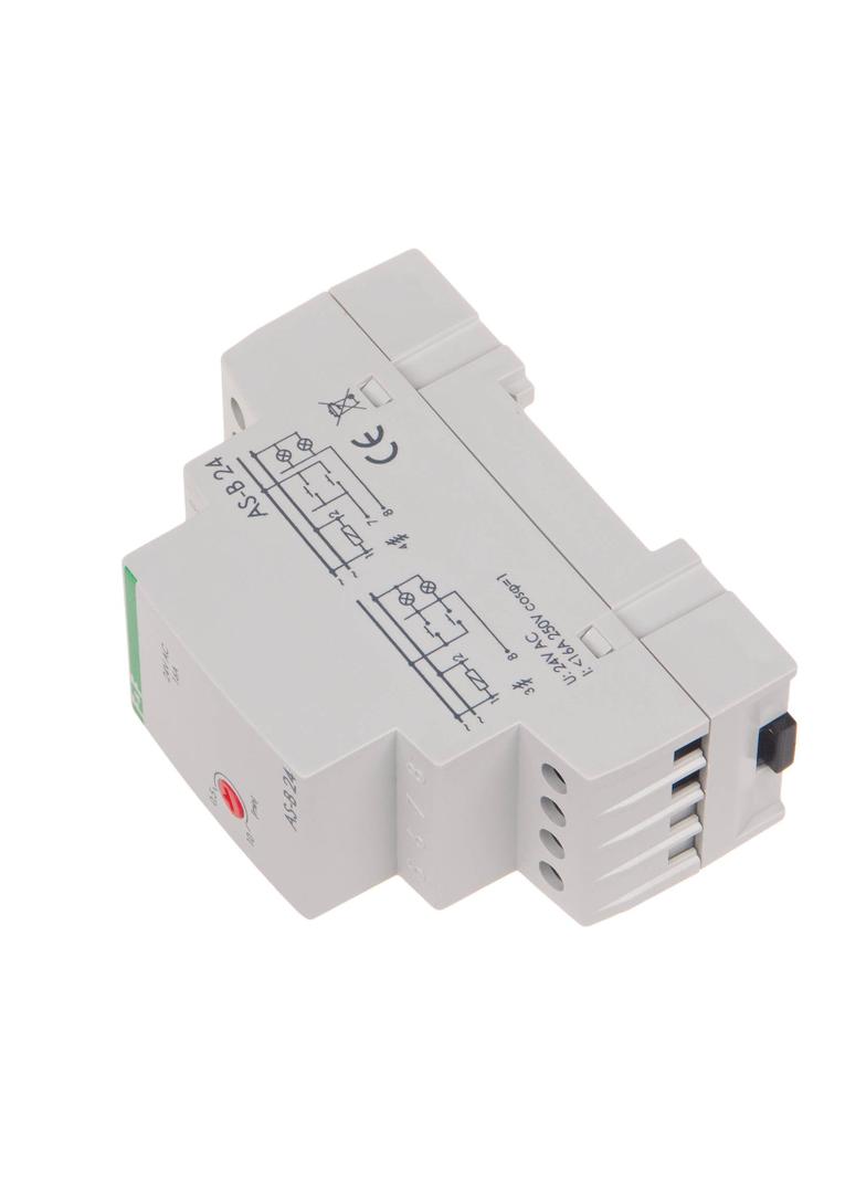AUTOMAT SCHODOWY UN=24V, I=16A , 2 MODUŁY