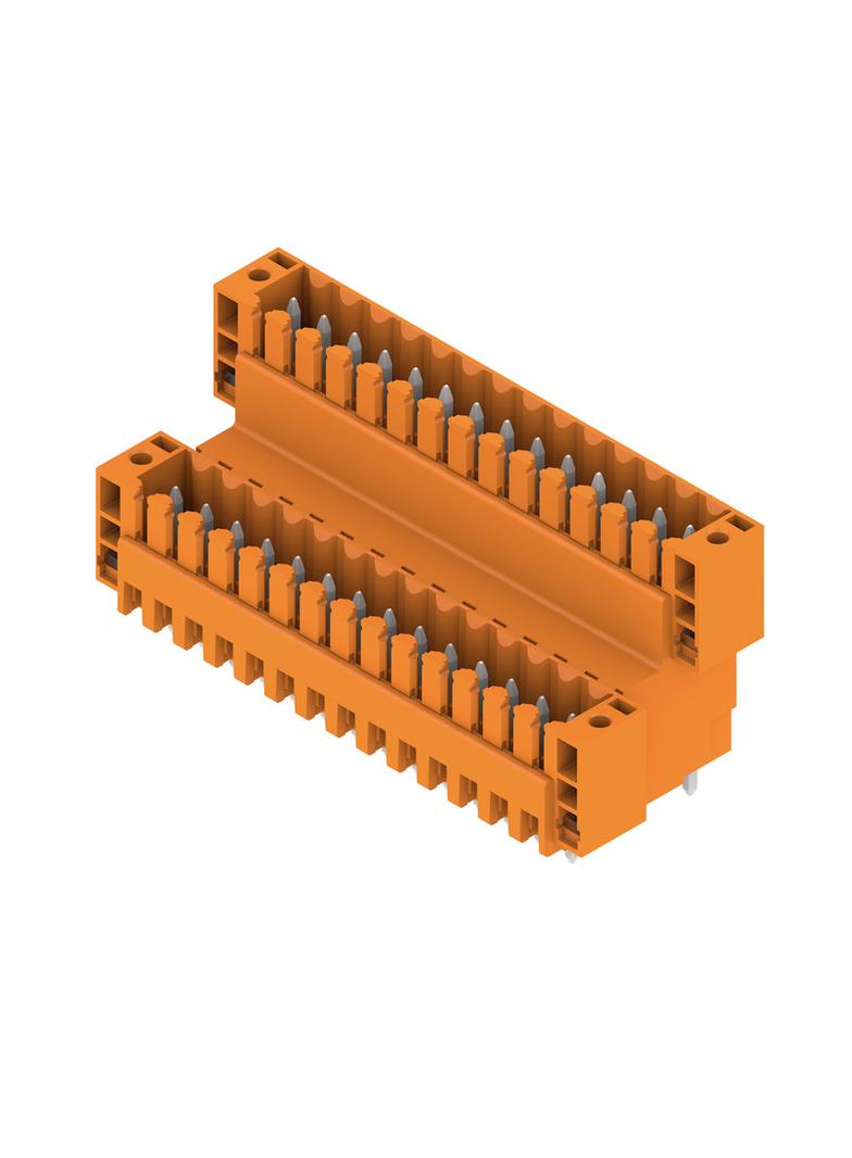 SLD 3.50 V/28/180F 3.2 SN OR BX Wtyki PCB (złącza płyty), 3.50 mm, Liczba biegunów: 28, kąt odejścia: 180° /10szt./ 1641300000 WEIDMÜLLER