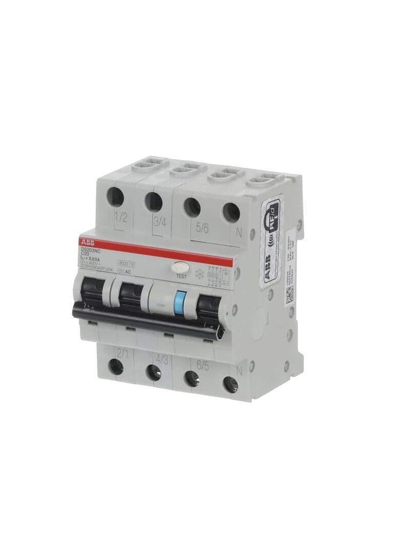 DS203NC C20 AC30 wył. różn.-prąd. z blokiem nadmiarowym