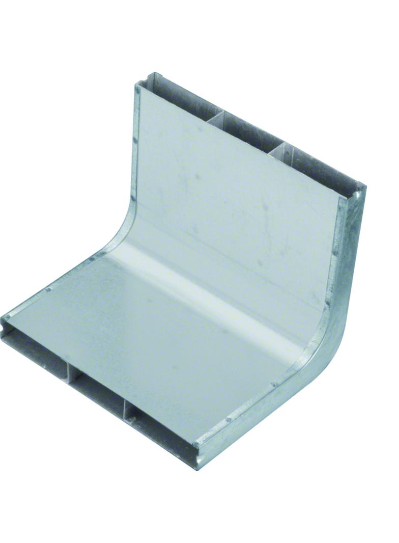 tehalit.UK Narożnik pionowy 3-komorowy 240X28mm stal UKK240283 HAGER