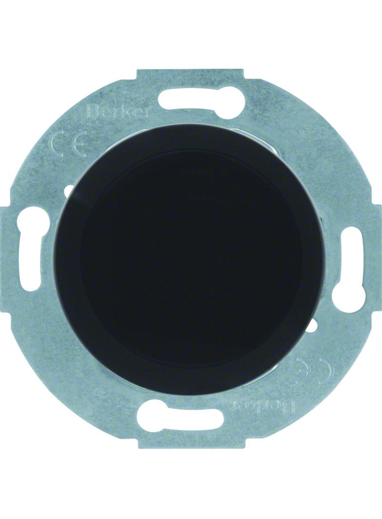 1930/Glas Gniazdo do zabudowy z/u z Element centralnym fi 50mm ''SNAP IN'' 0,6 - 1,5mm biały Berker 67100921 WTF1001BG1 HAGER