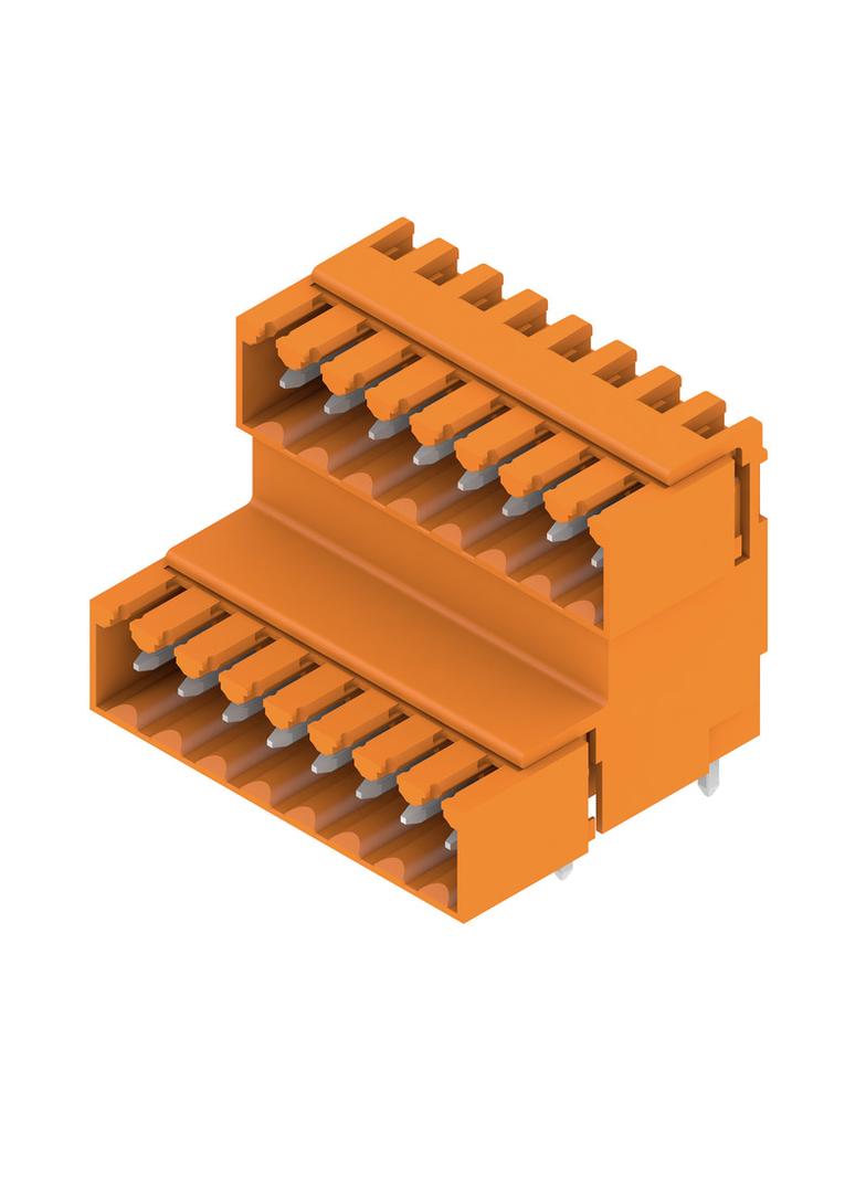 SLD 3.50V/16/08/90G 3.2SN OR BX Wtyki PCB (złącza płyty), 3.50 mm, Liczba biegunów: 16, kąt odejścia: 90° /20szt./ 1962830000 WEIDMÜLLER