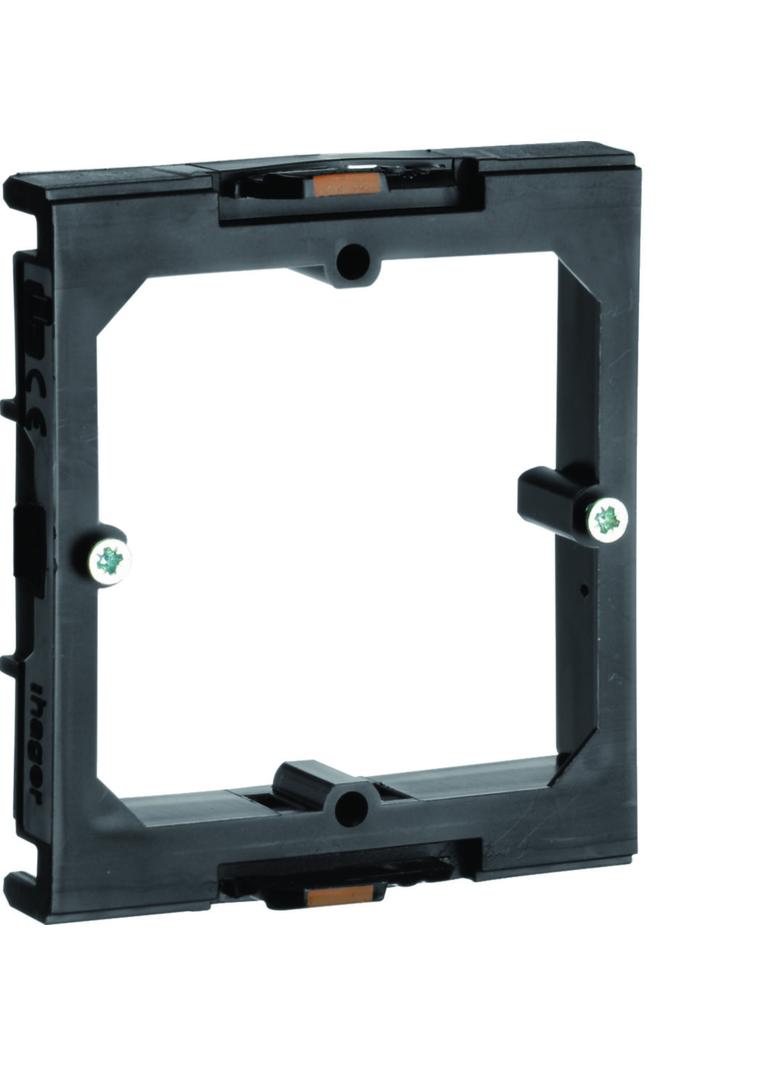 tehalit.WA Puszka instalacyjna montaż kraw do gniazd teleinf/antracyten PA bezhal G2870 HAGER