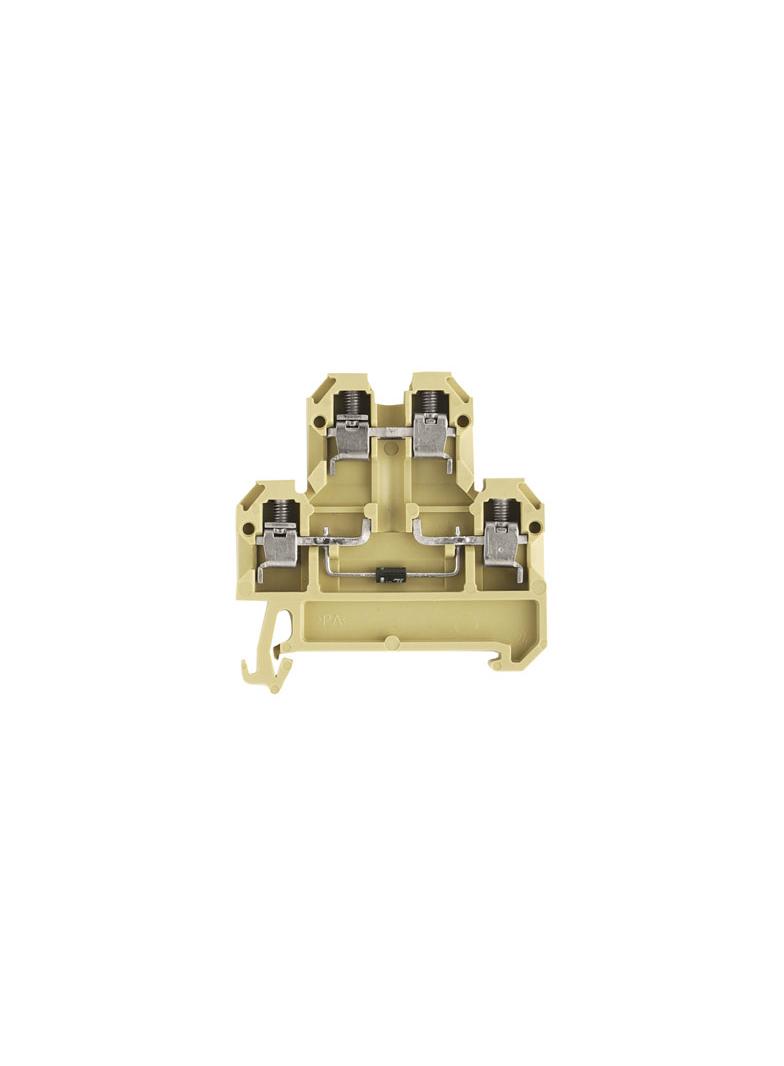 DK 4/35 1D GET.SCH. Złączki szynowe z elementami elektronicznymi, nr katalogowy 0396360000